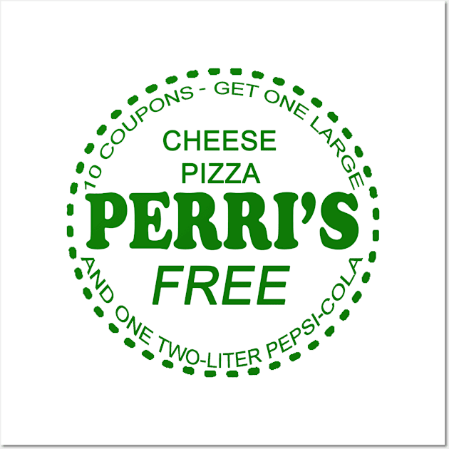 Perri's Coupon (Green) Wall Art by BradyRain